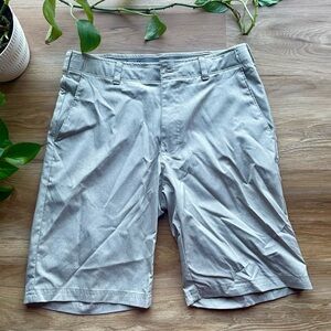 Perry Ellis Light Khaki Flat Front Shorts